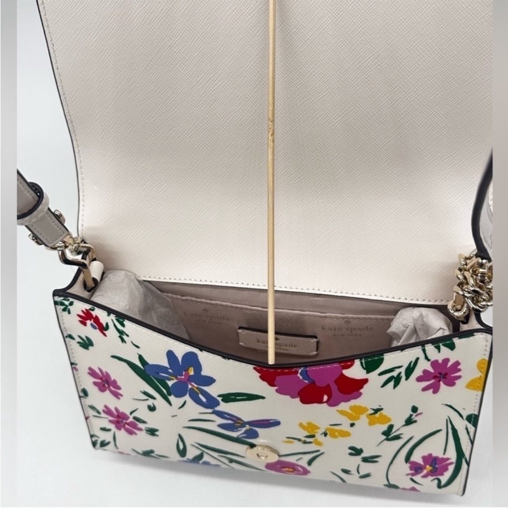 NWT Kate Spade “Carson Garden Bouquet” convertible crossbody bag - Picture 8 of 9